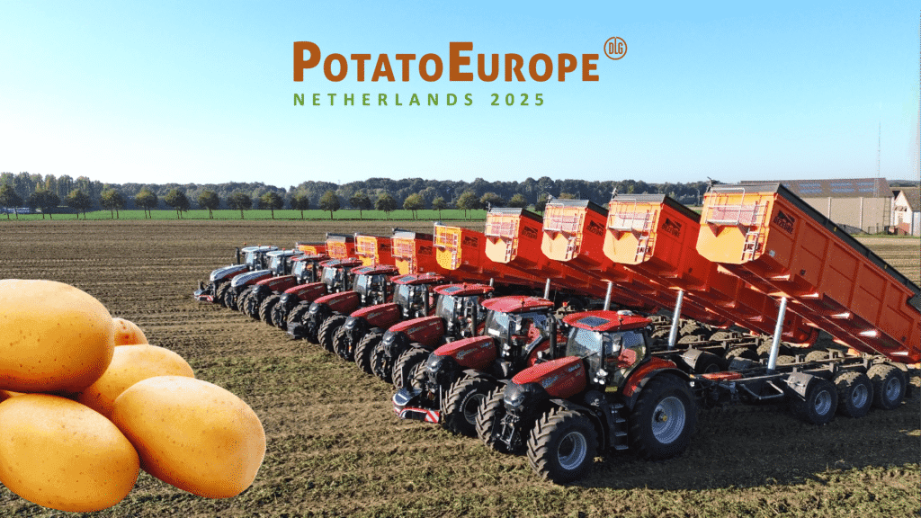 Flyer do evento Potato Europe 2025.