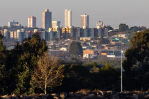 Foto de Guarapuava, no Paraná.
